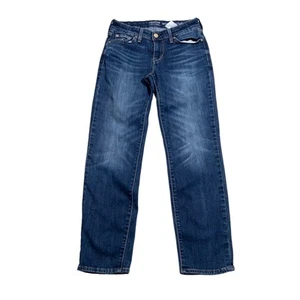 Levis Signature Jeans Damen 2 - 27x26 Mid Rise Slim Dunkelblau Waschung Denim - Bild 1 von 10