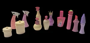 Lote de 12 botes labiales bomba spray muñeca miniatura surtidos botellas perfume - Imagen 1 de 10