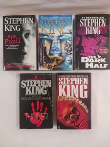 Stephen King Paperbacks (Book Lot of 5) Different Seasons Dreamcatcher Horror PB - Picture 1 of 24