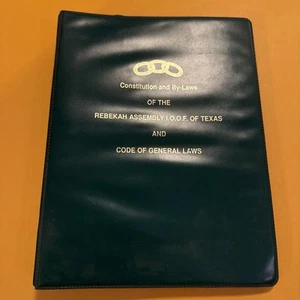 constitution and by-laws rebekah assembly ioof of texas 1999 - Picture 1 of 10