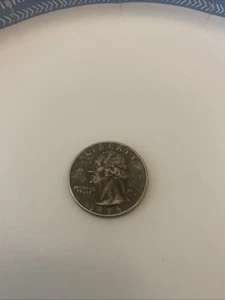 1986 Rare Washington Quarter Error Missing Clad Layer Obverse/Reverse - Picture 1 of 4