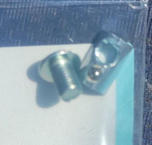Lot of 10 t-slot nut 8x4 2mm slot 5 m5 spring ball - Picture 1 of 4