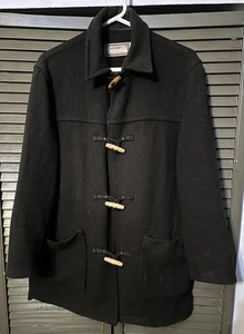 Vintage DERBY of San Francisco Wool Duffle Coat 1950’s Very Rare Jacket - Picture 1 of 15