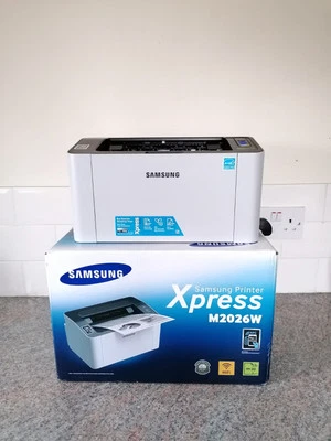 ✅Samsung Xpress M2026W A4 Mono Laser Printer–Wireless | Fast, Compact & Reliable - Image 1 of 4