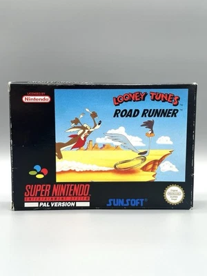 Looney Tunes: Road Runner SNES OVP Zustand: Gut - Bild 1 von 4