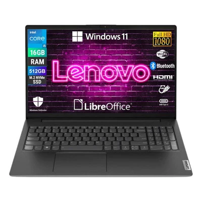 Notebook Pc Portatile Lenovo V15  i5-13420H 15.6" Ram 16GB SSD 512GB  Win 11 Pro - Immagine 1 di 4