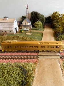 HO Wagenhof Messing CYD #0626 "MT" Serie 10 Sek. Obs. Lounge. Unbemalt. IOB. - Bild 1 von 9