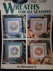 FREIZEIT KUNST KRÄNZE FÜR ALLE JAHRESZEITEN 2145 KREUZSTICH - Bild 1 von 8