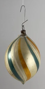 Alte Vintage Antik Weihnachten Urlaub Ornament Dekoration - 4" Spirale Träne - Bild 1 von 5