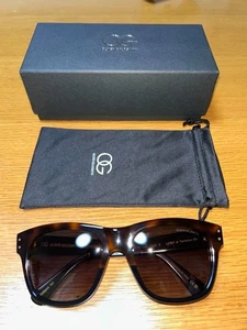 Occhiali da sole OLIVER GOLDSMITH LORD tartaruga 56□19-140 Italia con custodia mai usati - Foto 1 di 8