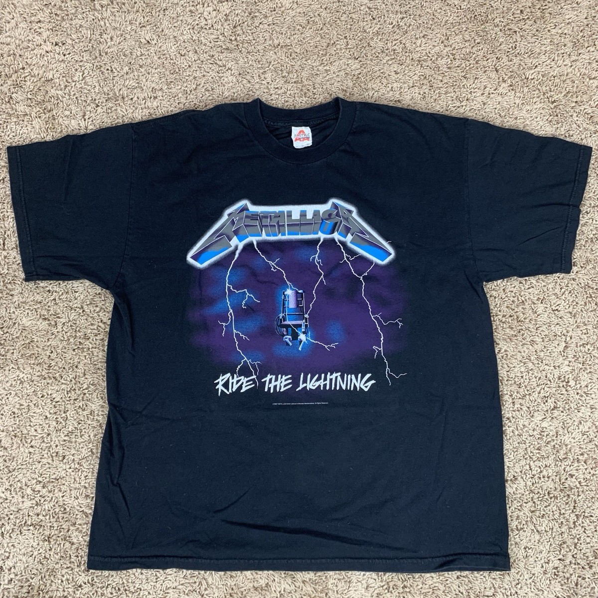 Metallica Ride The Lightning In Men's T-Shirts for sale - eBay Metallica Ride The Lightning In Men's T-Shirts for sale - eBay