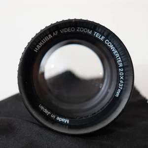 [DAMAGED LENS / AS-IS] Hakuba AF Video Zoom Tele Converter 2.0x - Made in Japan - Picture 1 of 3