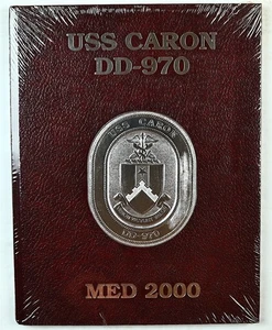 Libro crociere USS Caron (DD-970) 2000 distribuzione mediterranea - Foto 1 di 3