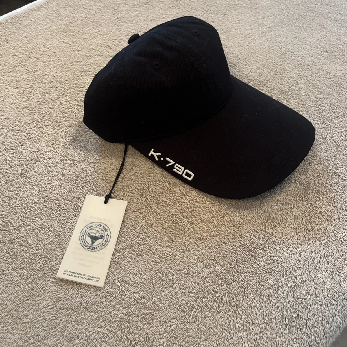 新品未使用 Kith Sporty Dad Hat ブラック OS 新品未使用 Kith Sporty