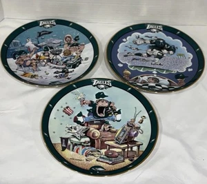 Philadelphia Eagles Tailgating LE Placa Nuevo Sin Etiquetas Vintage Años 90 Lote de 3 Piezas Placas - Imagen 1 de 7