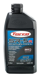 Torco SR-5 Racing Motor Engine Oil Grade 5W50 Fully Synthetic Motorsport Drag  - Picture 1 of 1