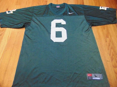 NWOT VINTAGE NIKE TEAM NCAA BAYLOR BEARS #6 FOOTBALL JERSEY SIZE L - Image 1 of 4
