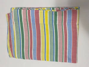 Tommy Hilfiger Candy Striped Cotton TWIN FLAT SHEET ONLY Child Girl Preppy - Picture 1 of 4