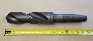 2-5/16" NY SPIRALBOHRER CO. MIT KEGELSCHAFT, MORSEKEGEL #5, 2 FLÖTE 15-1/2" OAL - Bild 1 von 12