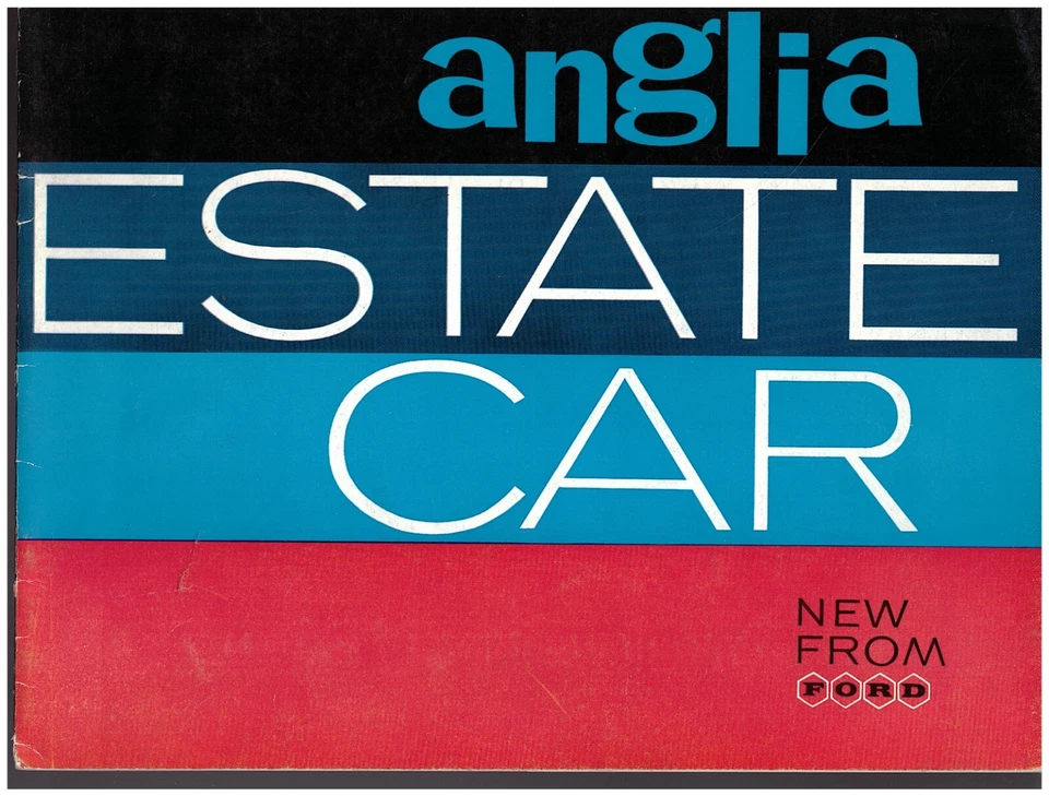 Anglia Estate Car - New from Ford - 1961 UK Sales Brochure - M00310/861 - Image 1 of 1