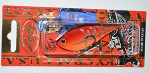 lucky craft takahiro omori lv rto-200 2.5" 1/2oz lipless natural crack craw red - Picture 1 of 2