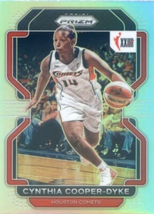 2022 Panini Prizm WNBA CYNTHIA COOPER-DYKE #160 W25 SILVER PRIZM COMETS - Picture 1 of 2