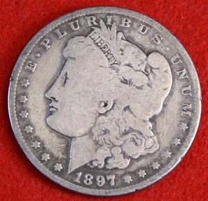 1897-O Morgan Liberty Dollar 90% Silver Circulated Coin MG573 - Bild 1 von 2