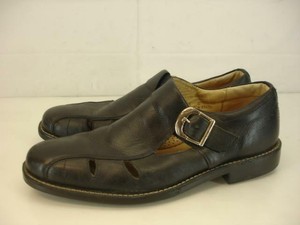 loafer sandals leather