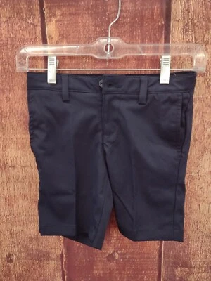 Lands End Girls Uniform Shorts, Navy Blue, Size 7 - Image 1 of 4