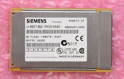 Siemens Simatic S7 / 6ES7952-1KK00-0AA0 / 1MByte Memory Card für S7-400 lange BF - Bild 1 von 4