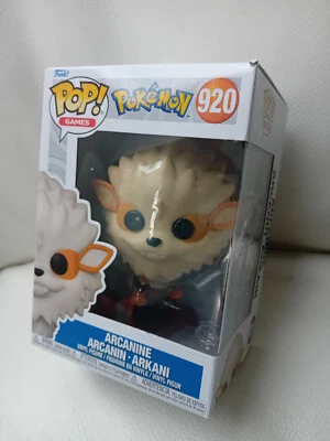 Funko Pop Juegos Pokémon Arcanine Arcanin ARKANI 920 Figura De Vinilo 2023 - Imagen 1 de 3
