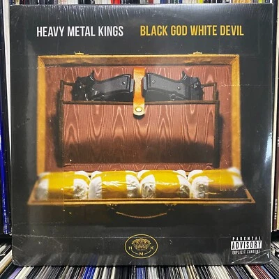 HEAVY METAL KINGS - BLACK GOD WHITE DEVIL (VINYL 2LP) 2017 ILL BILL + VINNIE PAZ - Image 1 of 4