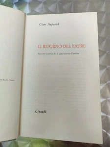 STUPARICH , IL RITORNO DEL PADRE - Einaudi - Imagen 1 de 5