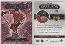 2022-23 Upper Deck Extended Series Dazzlers Pink Alex Vlasic #DZ-107 Rookie RC