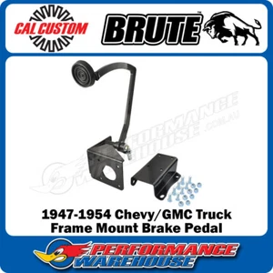 1947-1954 Chevy Truck Frame Mount Brake Pedal Assembly & Mounting Bracket - Picture 1 of 4