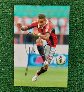 FOTO BOATENG MILAN AUTOGRAFATA SIGNED CALCIO PHOTO AUTOGRAPH ITALIA 1333 - Foto 1 di 1