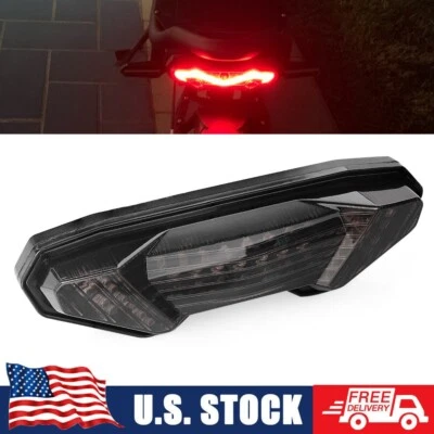 Señales de giro de luz trasera LED integradas para YAMAHA FZ-10 FZ09 MT-10 MT09 Tracer Foto 1 de 4