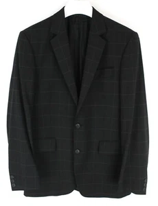 Tiger of Sweden Kalkin Blazer Men's (Eu) 46 Single Row Wool Mix Checked - Picture 1 of 8