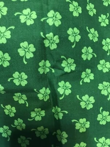 Fabric 14 inch Piece St. Patrick’s Day 100% cotton Quilting,crafting,sewing - Picture 1 of 2