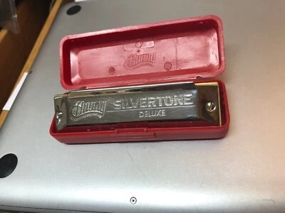 HARMONICA Huang SILVERTONE HARP (1) KEY OF Ab & (1) KEY OF Bb BLUES HARPS HOHNER - Image 1 of 4