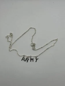 BTS Armee Halskette Edelstahl Kpop Merch Neu in Kunststoff - Bild 1 von 9