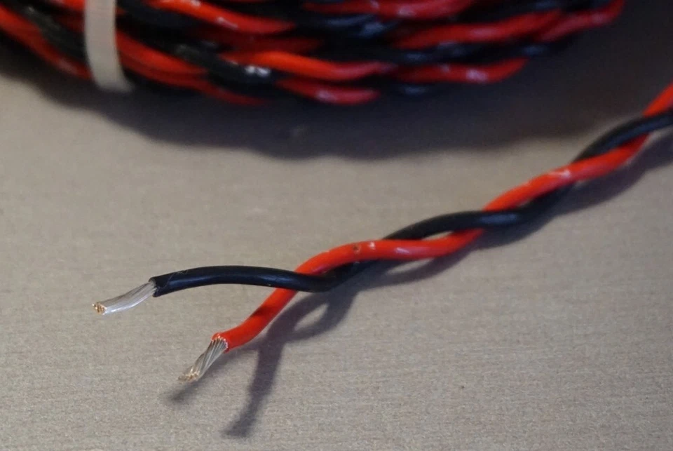 High Quality Audio Grade Silver Plated Speaker Wire PTFE 16 AWG Sold By The Foot - Image 1 of 1