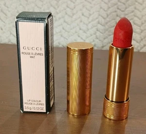GUCCI Rouge A Levres Mat Matte GOLDIE RED 25 Lipstick Lip Color 0.12 New - Picture 1 of 14