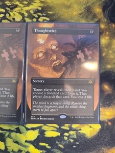 1x Thoughtseize (Borderless) NM Mint Double Masters Mtg - 2x AVAILABLE - Picture 1 of 3