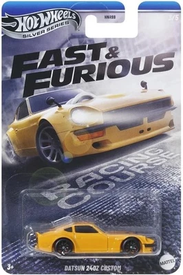 FAST FURIOUS Racing Modello Auto DATSUN 240Z CUSTOM 1:64 8cm Hot Wheels JBY41 - Immagine 1 di 3