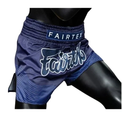 Boxing Shorts Muay Thai Size S M L XL XXL Micro Satin Fairtex Racer Stealth Blac - Image 1 of 4
