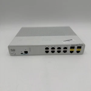 Conmutador Ethernet totalmente administrado Cisco WS-C2960CX-8TC -L- 12 puertos - Imagen 1 de 5