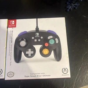 SEALED AUTHENTIC GameCube Controller for Nintendo Switch - Black - Picture 1 of 1