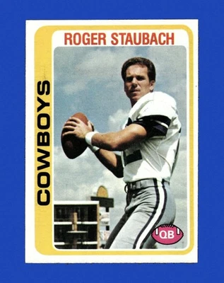 1978 Topps Set-Break #290 Roger Staubach como nuevo *GMCARDS* Foto 1 de 2