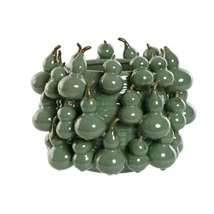 Vase Home ESPRIT Green Stoneware Tropical 30 x 30 x 23 cm - Imagen 1 de 3